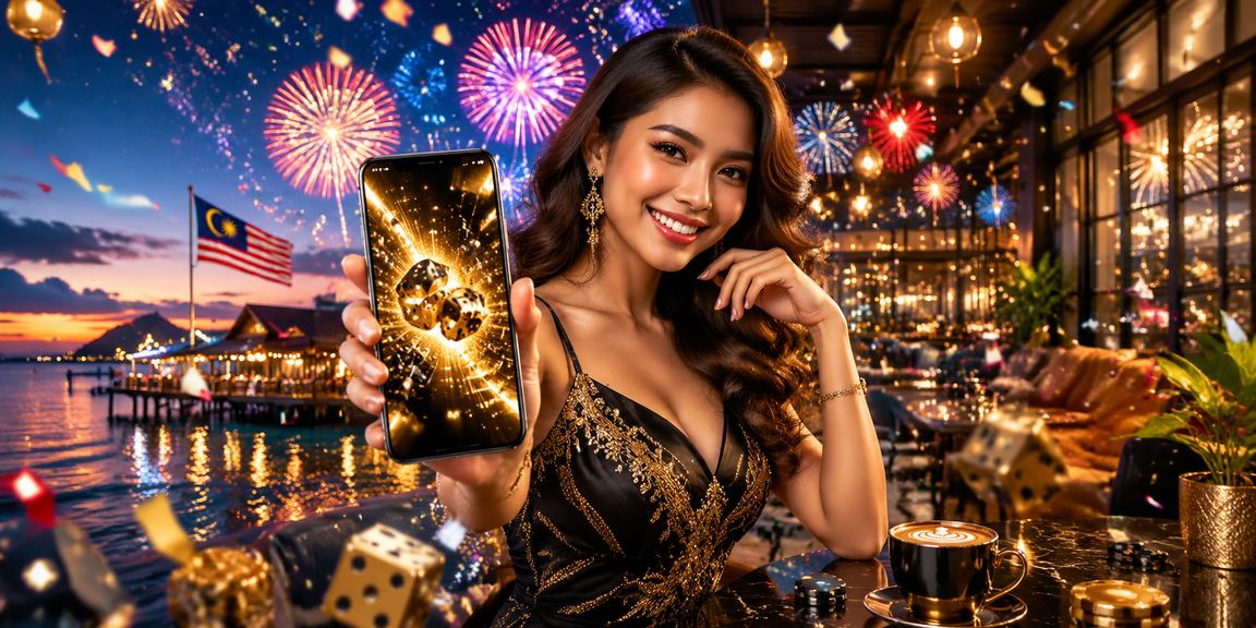 Permainan dadu bertuah bergaya Malaysia menggambarkan peluang jackpot
