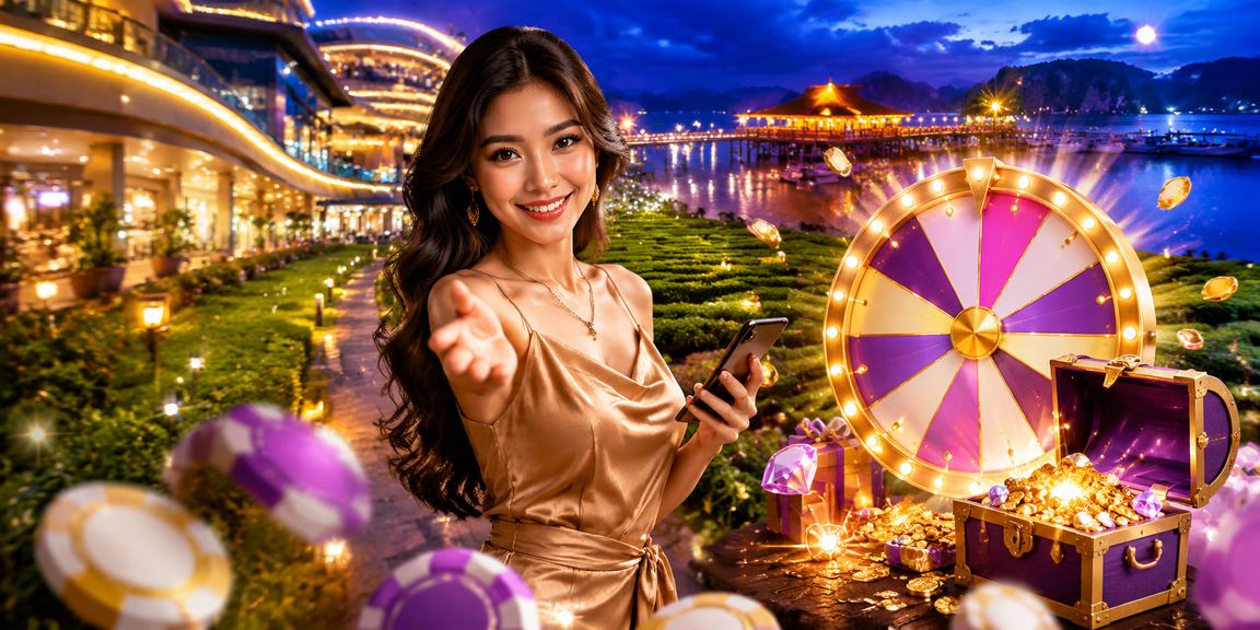 Meja roulette bergaya tradisional melayu di Terengganu